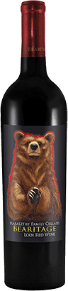 Haraszthy Family Cellars Red Blend wine bottle front view